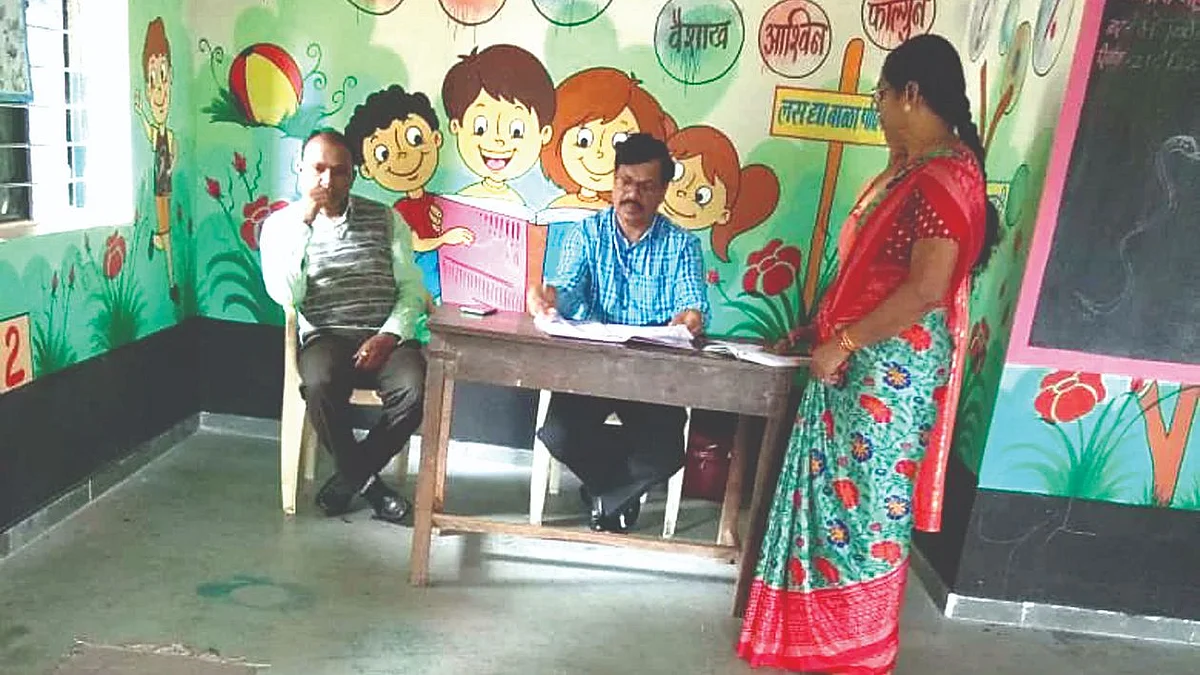 Anganwadi inspection campaign for nutrition meal