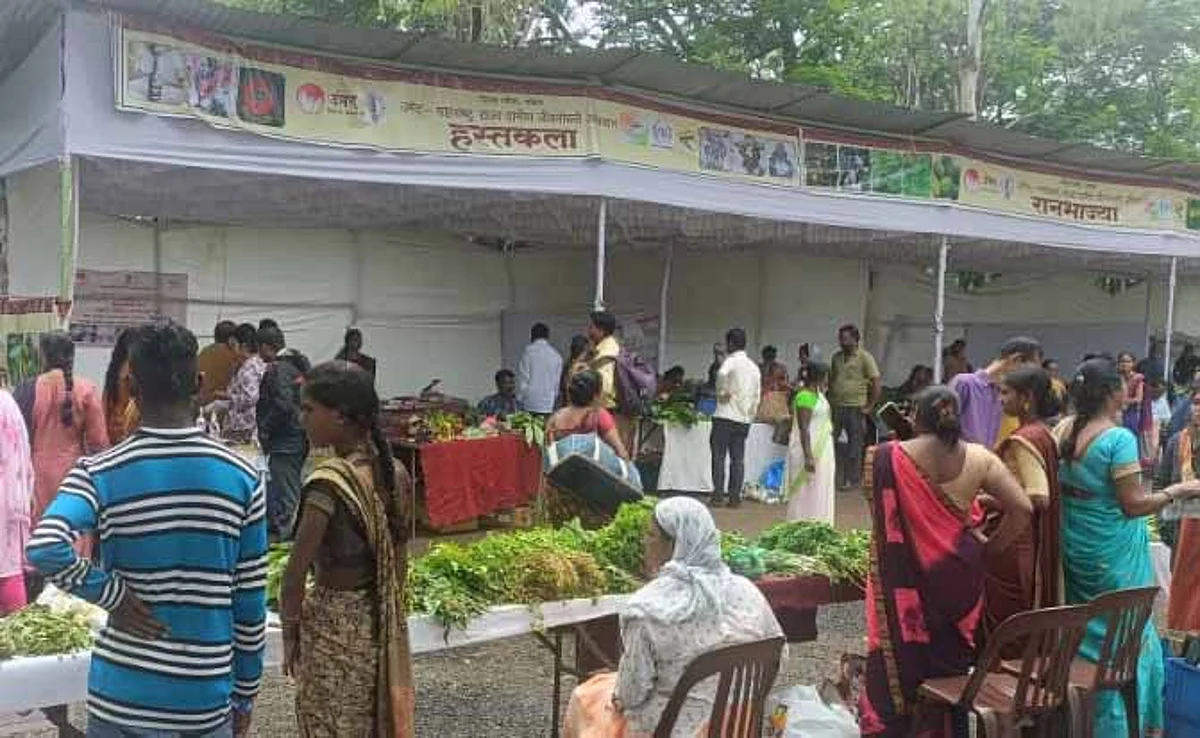 रानभाज्या महोत्सवास नाशिककरांचा प्रतिसाद