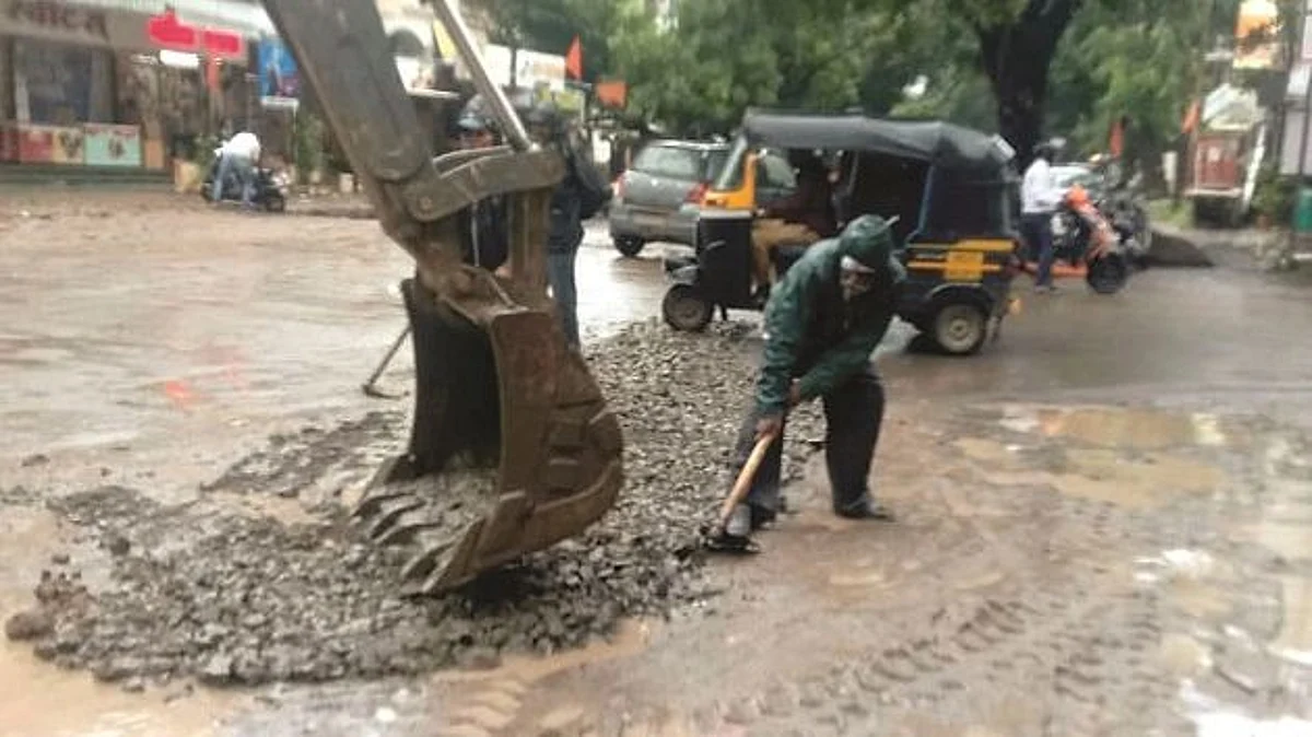 Potholes reappear on city roads