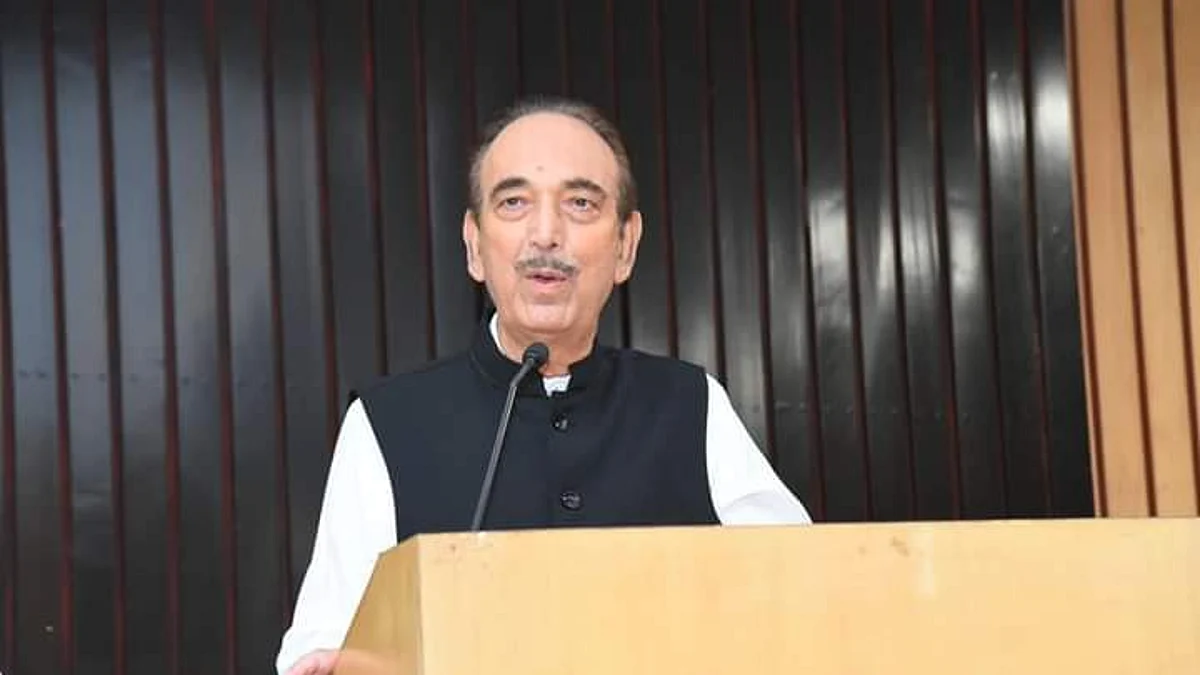 Ghulam Nabi Azad : गुलाम नबी आझादांनी केली नव्या पक्षाची घोषणा