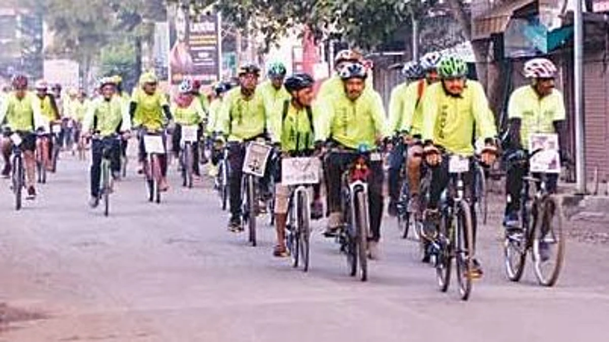 सायकल रॅलीतून स्त्री-पुरुष समानतेचा संदेश
