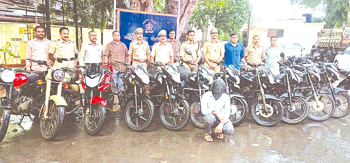 चोरलेली दुचाकी गहाण ठेवत करीत होता मौजमस्ती...
