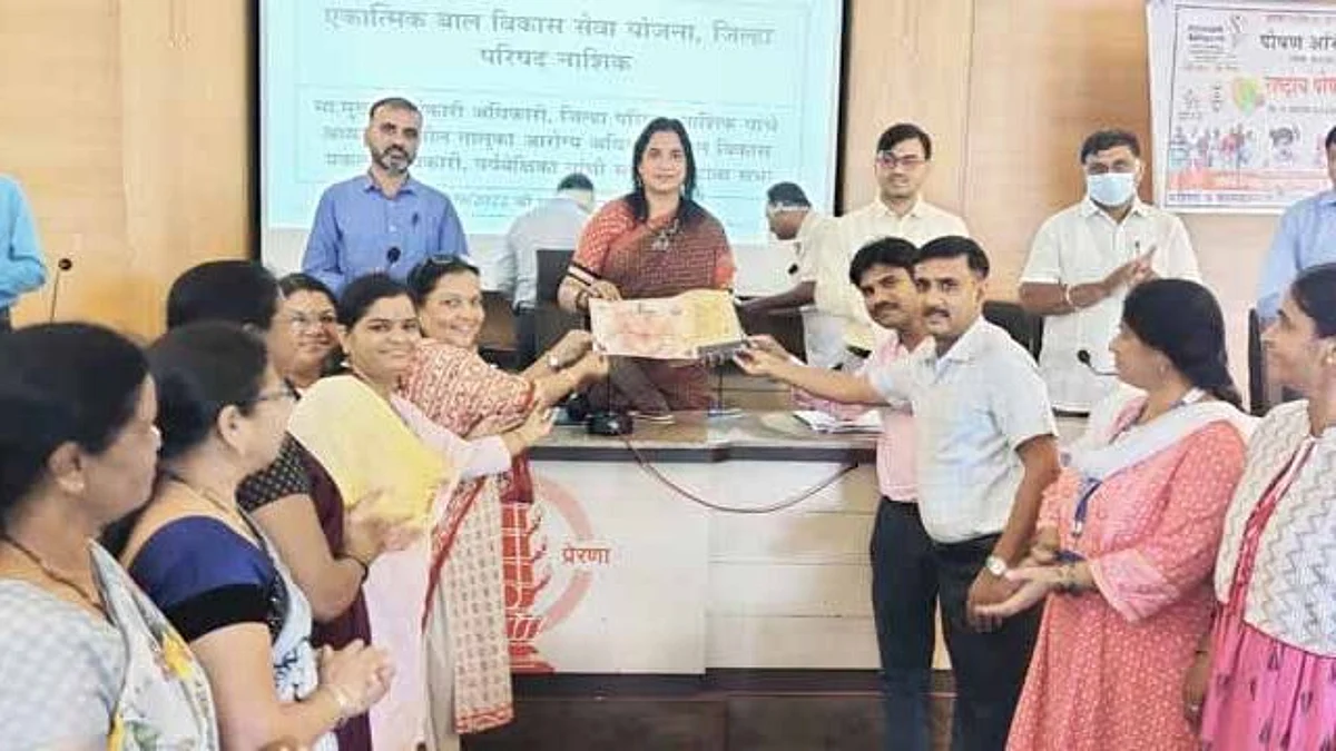 राष्ट्रीय पोषण महिन्याचा शुभारंभ