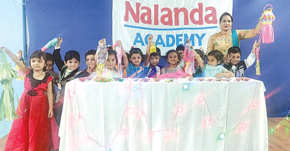 Lantern workshop at The Nalanda Academy