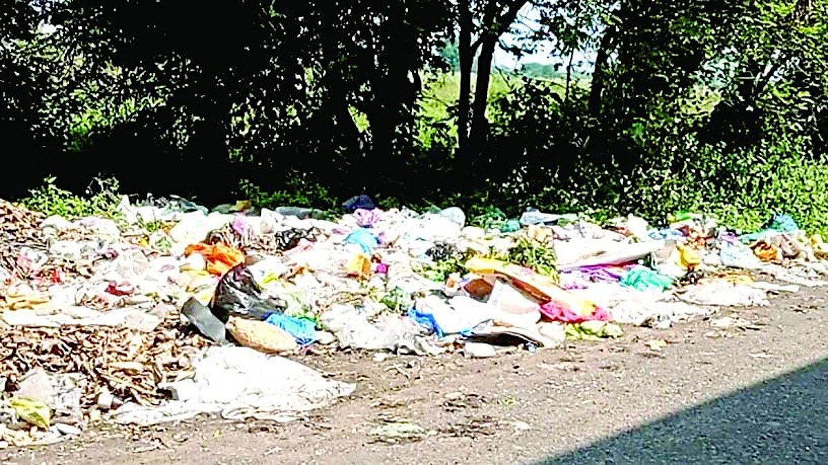 बायपासला कचर्याचे साम्राज्य