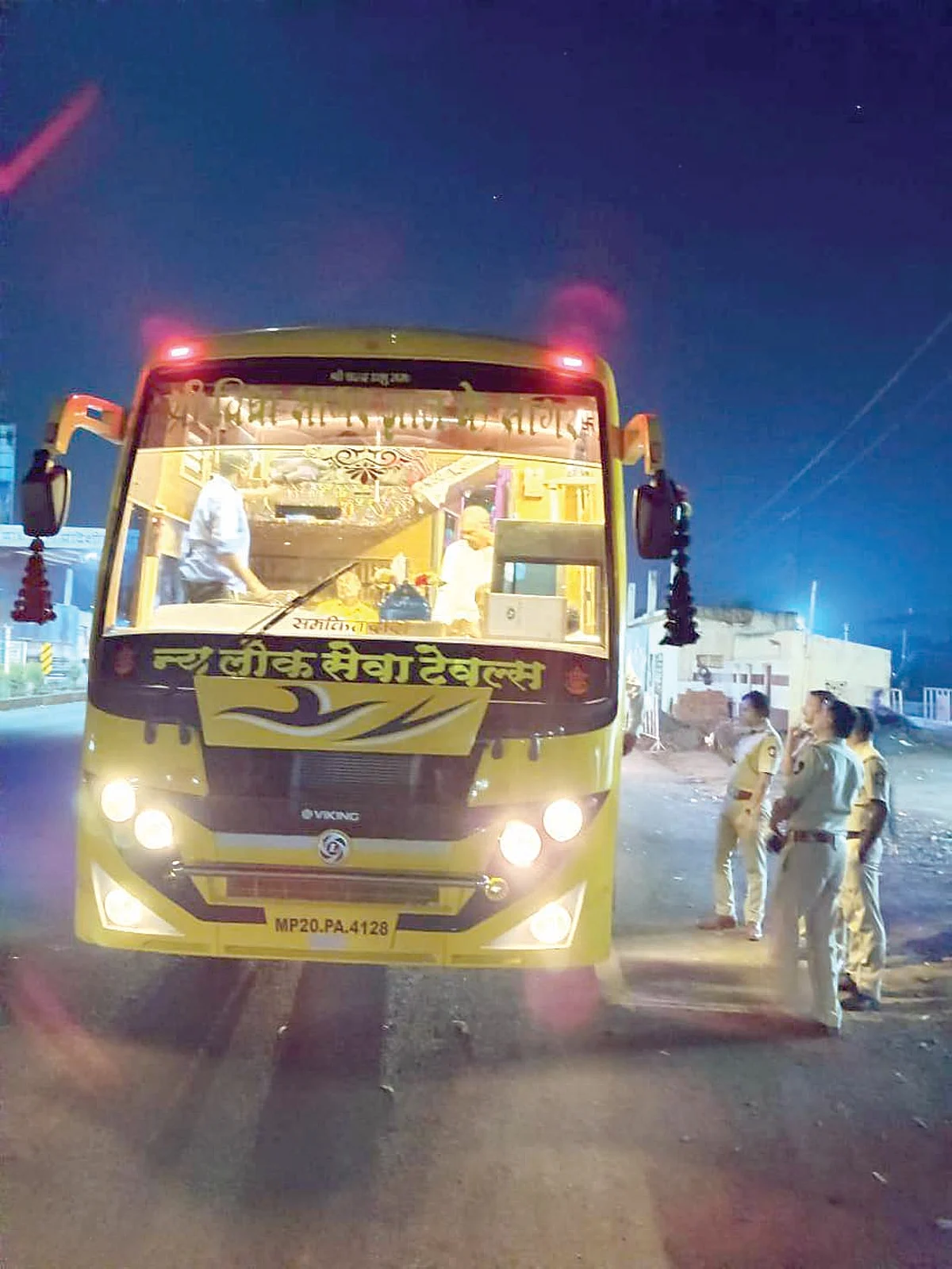 Action against 55 private bus operators