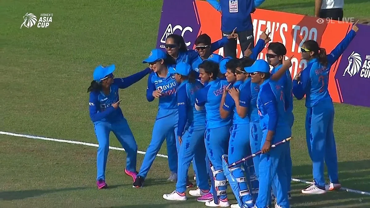 Women’s T20 Asia Cup 2022 : भारतीय महिला संघाने इतिहास घडवला, सातव्यांदा जिंकला आशिया कप