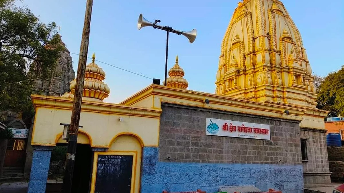पारनेरच्या श्रीनागेश्वर मंदिरात धाडसी चोरी