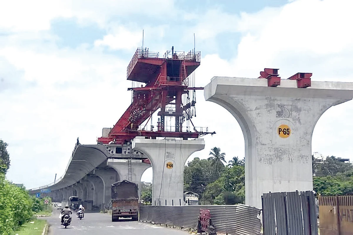 Proposal of three new flyovers on a highway