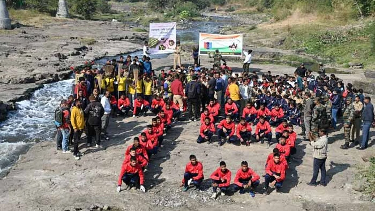 नंदिनी स्वच्छतेत एनसीसी कॅडेट्स सहभागी