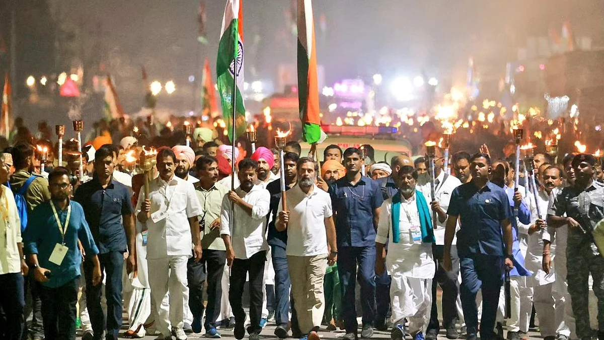 राहुल गांधींच्या भारत जोडो यात्रेत चेंगराचेंगरी
