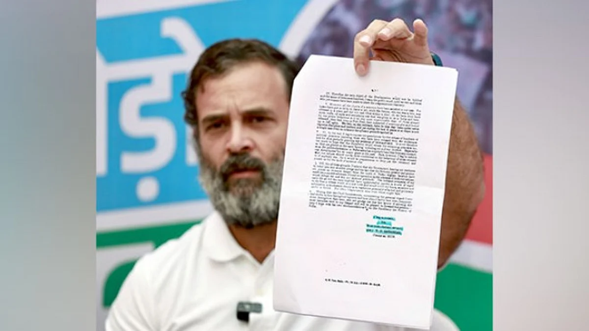 'त्या' वक्तव्यामुळे राहुल गांधींविरोधात गुन्हा दाखल