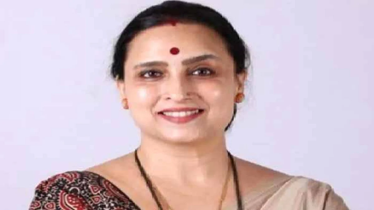 भाजप महिला मोर्चा प्रदेशाध्यक्षपदी चित्रा वाघ यांची नियुक्ती