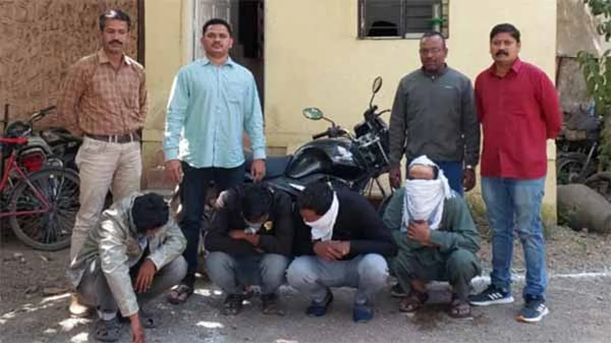 घरफोडी करणारे मुद्देमालासह ताब्यात