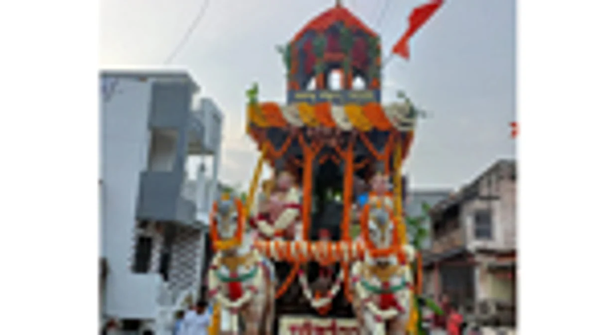 फैजपूर येथे आज स्वयंभू पांडुरंगाचा रथोत्सव