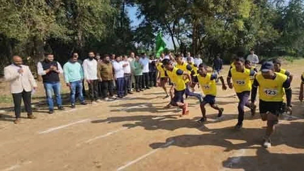पोलीस भरती प्रशिक्षण शिबिरास उस्फुर्त प्रतिसाद