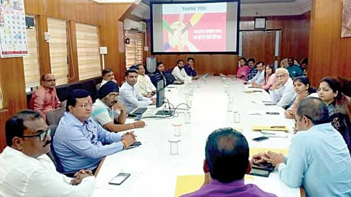 क्षयरुग्णांना पोषण आहार देण्याबाबत बैठक