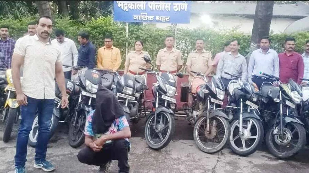 चोरीच्या दुचाकी हस्तगत