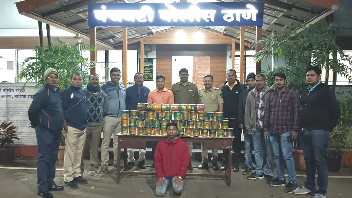 नायलॉन मांजा विक्रेत्यास अटक