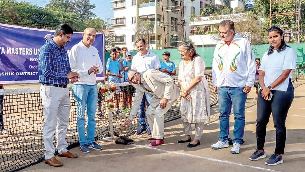 राज्य ज्युनिअर मास्टर टेनिस स्पर्धेस सुरुवात