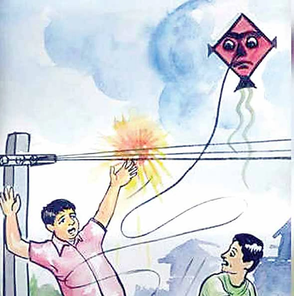 पतंग उडवताना सावधगिरी बाळगा