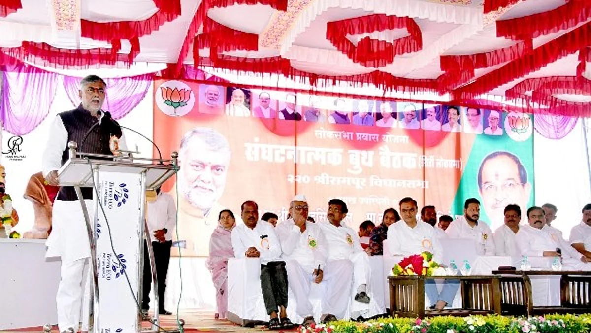 जलजीवन मिशन अंतर्गत प्रत्येक घरात नळाचे पाणी देणार - ना. पटेल