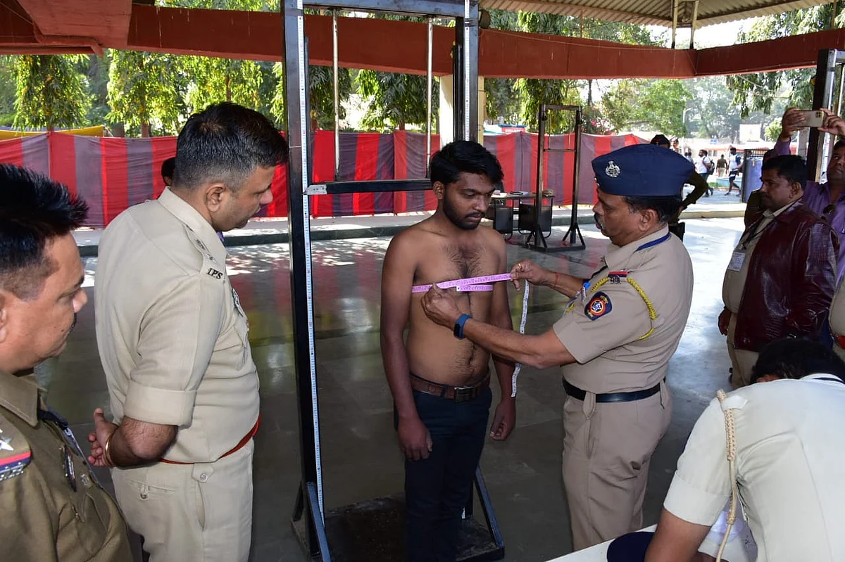 पोलीस भरती : दुसर्या दिवशी 278 उमेदवारांनी दिली मैदानी चाचणी