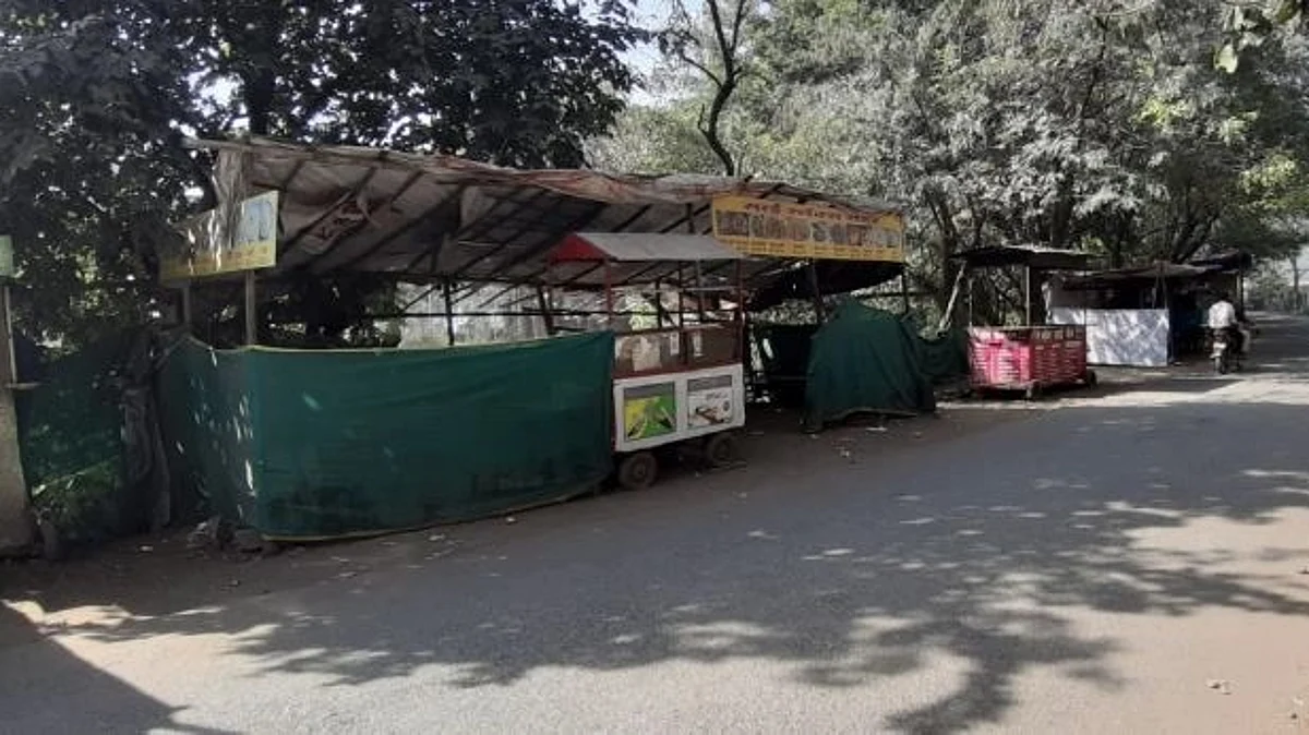 शहराच्या 'या' भागात अतिक्रमणाचा विळखा