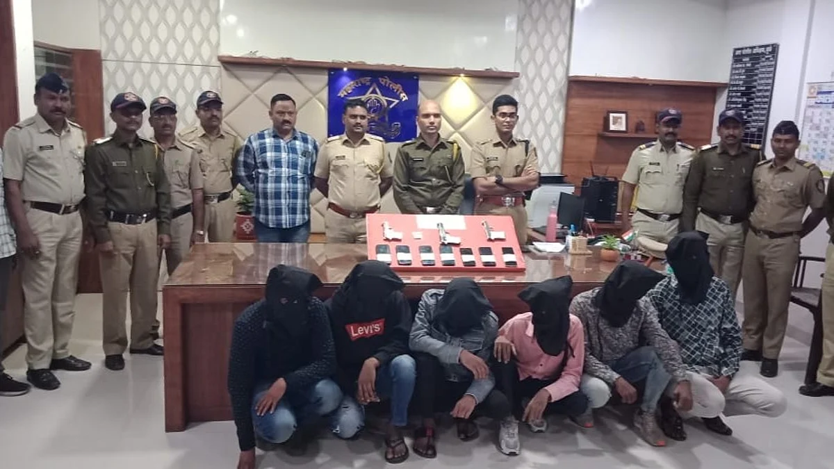 गावठी कट्टे घेवून जाणाऱ्या नाशिकच्या तरुणांना अटक