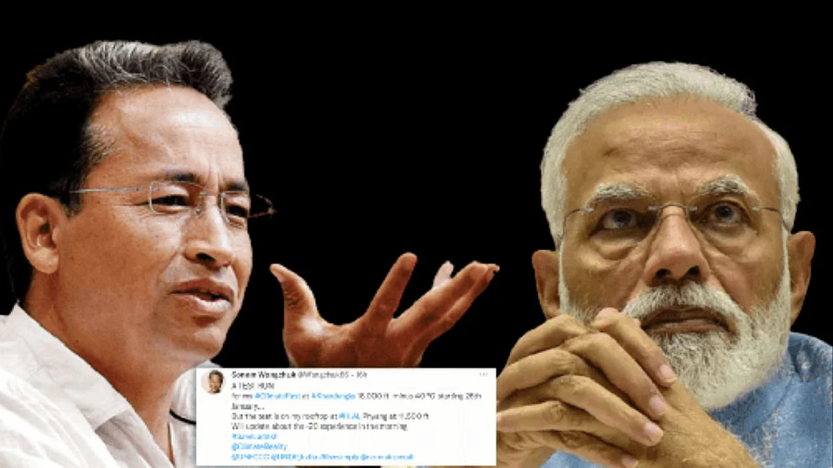 All is not Well in Ladakh! ‘थ्री इडियट्स’मधील ‘रिअल रँचो’ मायनस ४० डिग्रीमध्ये करणार उपोषण; पंतप्रधान मोदींना म्हणाले...
