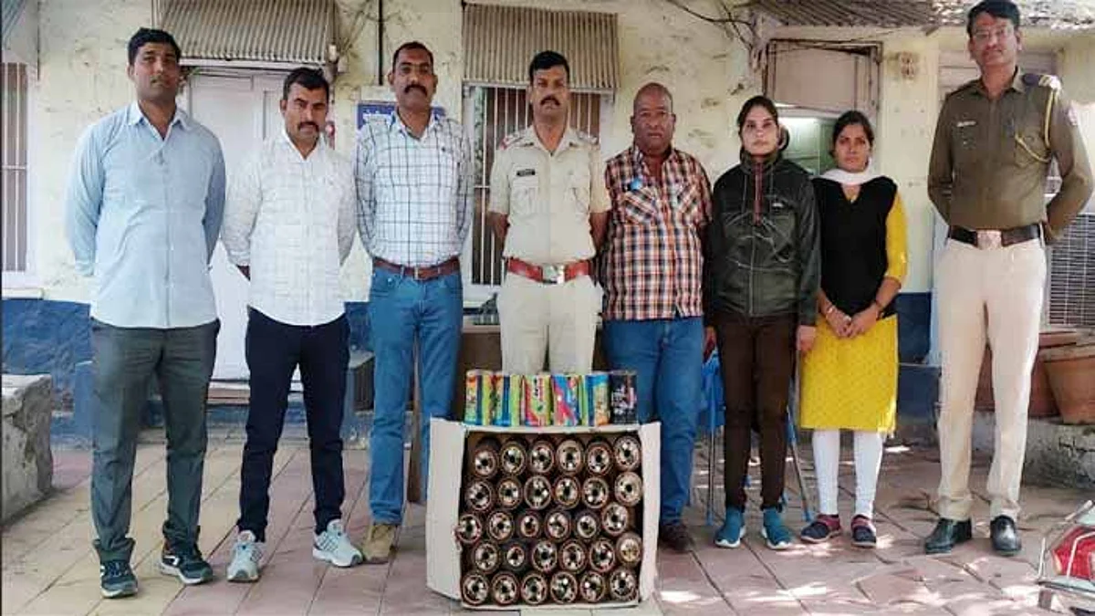 येवल्यात नायलॉन मांजा जप्त