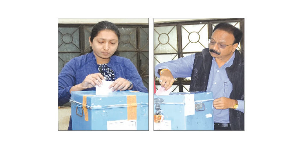 विद्यापीठाच्या प्राधिकरणासाठी 97 टक्के मतदान