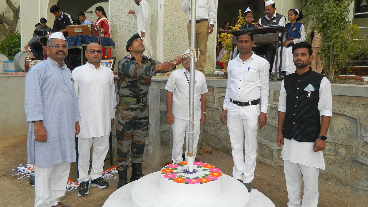 शानभाग विद्यालयात प्रजासत्ताक दिन उत्साहात
