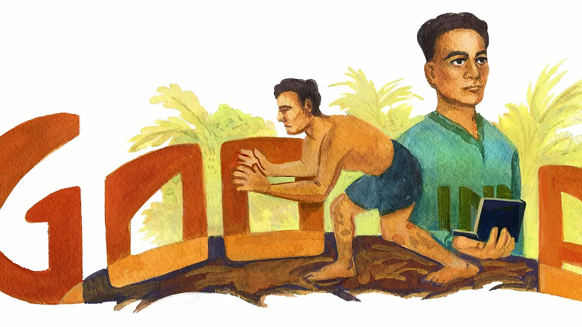 Google-Doodle द्वारे ऑलिम्पिकवीर खाशाबा जाधवांना अनोखी मानवंदना