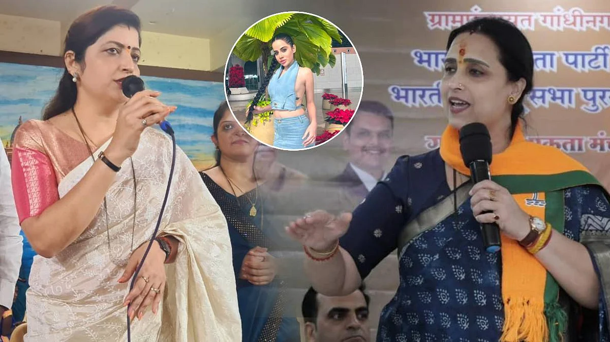 उर्फीवरून सामना : “एकट्या अध्यक्ष म्हणजे...”, चित्रा वाघ यांचा चाकणकरांवर पलटवार