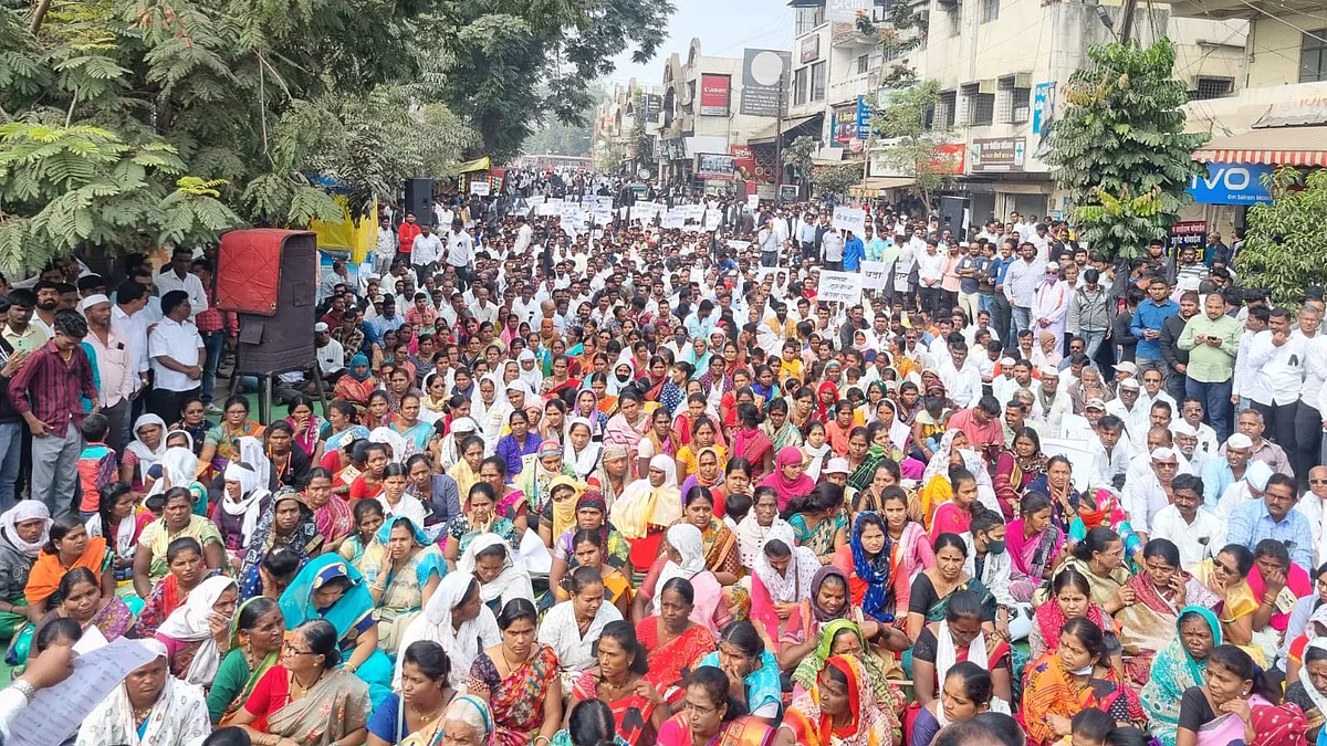 संगमनेरात कामगारांचा महाएल्गार