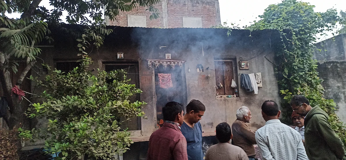 विवरे बुद्रुक येथील याच घरात झाली चोरी