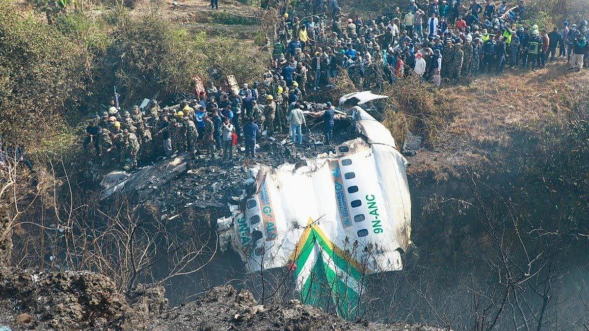 Nepal Plane Crash : अन् काही क्षणात मृत्यूने गाठलं... नेपाळमधील विमान दुर्घटनेत ५ भारतीयांसह सर्वच ७२ जणांचा दुर्दैवी अंत