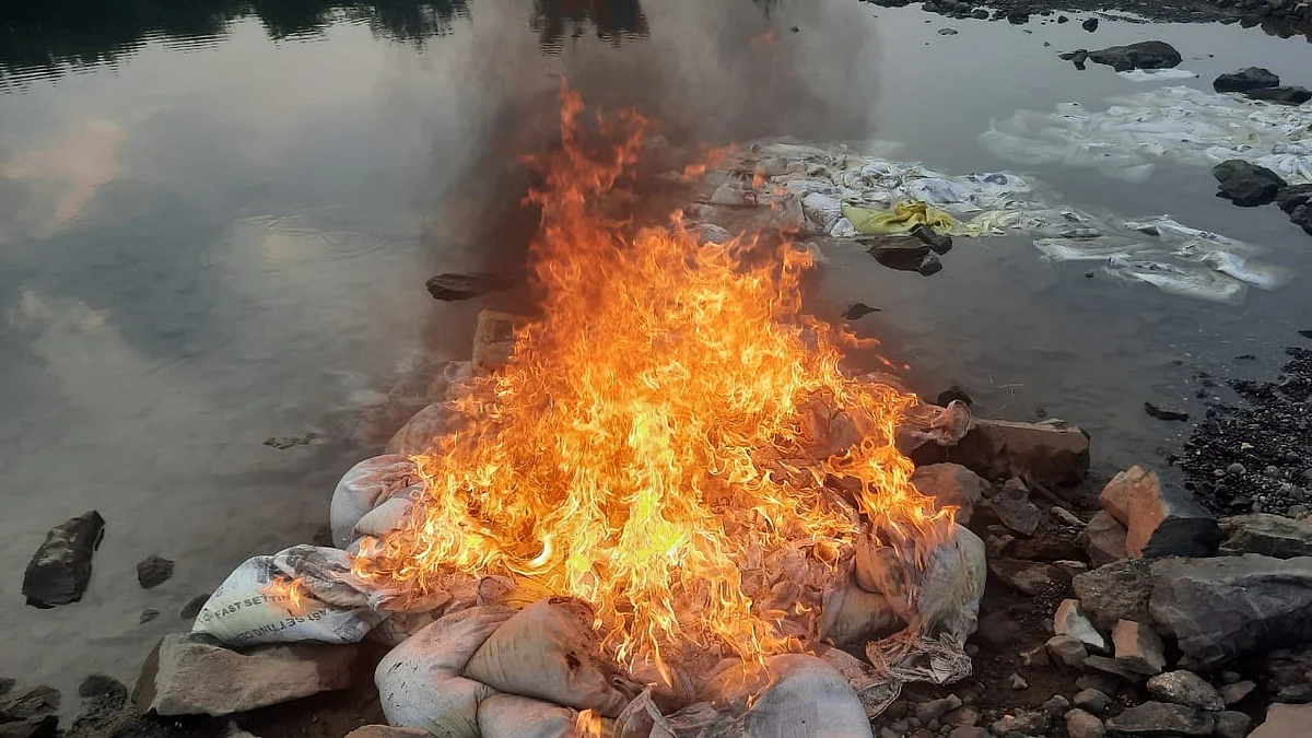 संगमनेरच्या महसूल पथकाची वाळू उपशावर कारवाई