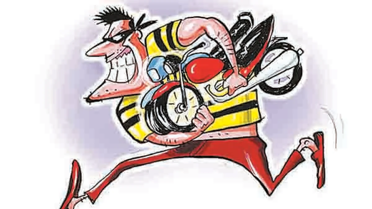 नाशिक : चोरट्यांनी पोलिसाचीच दुचाकी पळवली; पोलीस उपायुक्त कार्यालयातील प्रकार