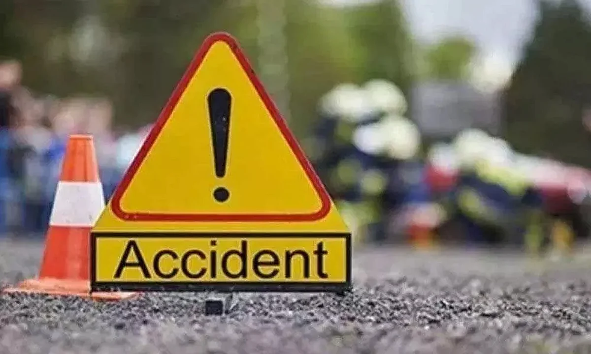 उड्डाणपुलावरून खाली पडून दुचाकीस्वार ठार