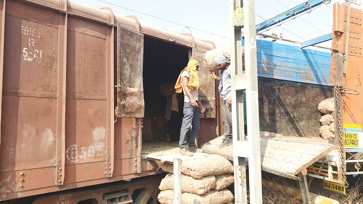 Lasalgaon onion helps CR to set a new record; Highest freight loading on Feb 6