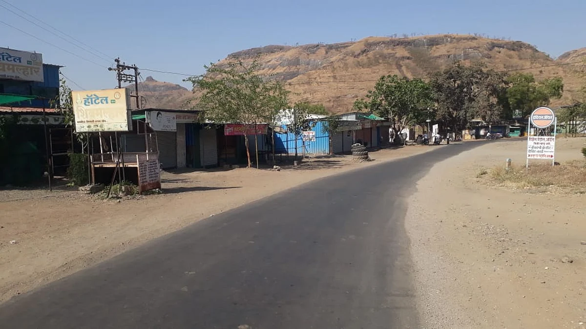 वीरगाव परिसरात जनता कर्फ्यूने शांतता