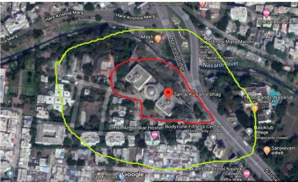 समाजकल्याण परिसर सील; आठ साथीदार रुग्णालयात दाखल