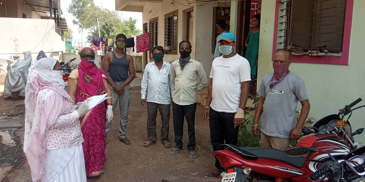 जिपच्या आरोग्य विभागामार्फत लासलगाव परिसरात रुग्ण सर्वेक्षण