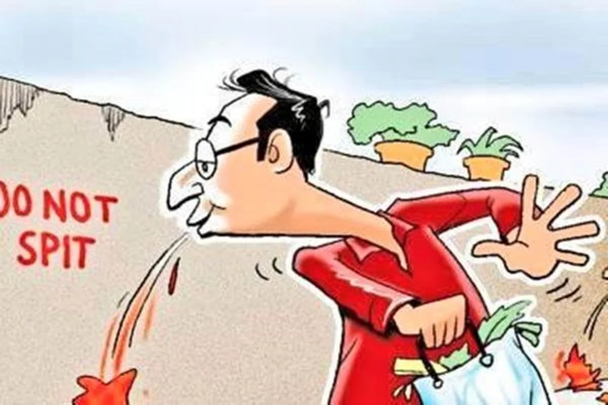 पंचवटी : रस्त्यावर थुंकणार्यावर पंचवटी पोलिसांची कारवाई