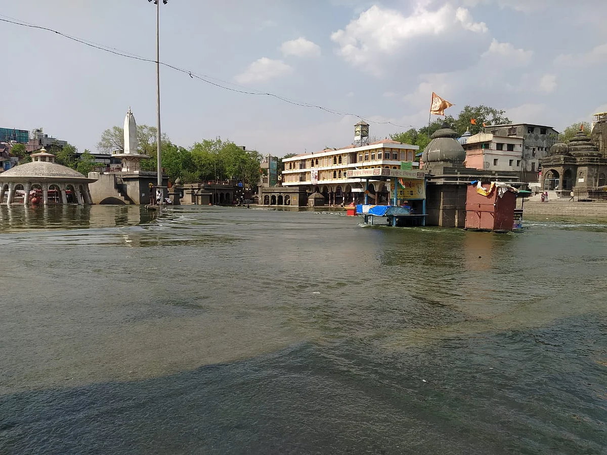 गोदामाई खळाळली; गंगापूर, दारणा समूहातून ३ हजार दलघफ़ू आवर्तन