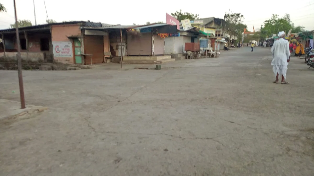 गिरणारेत पुढील आठ दिवस लॉकडाऊन; बेसुमार गर्दीमूळ गावकऱ्यांचा निर्णय