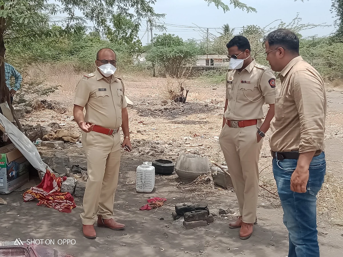 नांदगाव : अज्ञात इसमाकडून पन्नास वर्षीय भिकाऱ्याचा खून