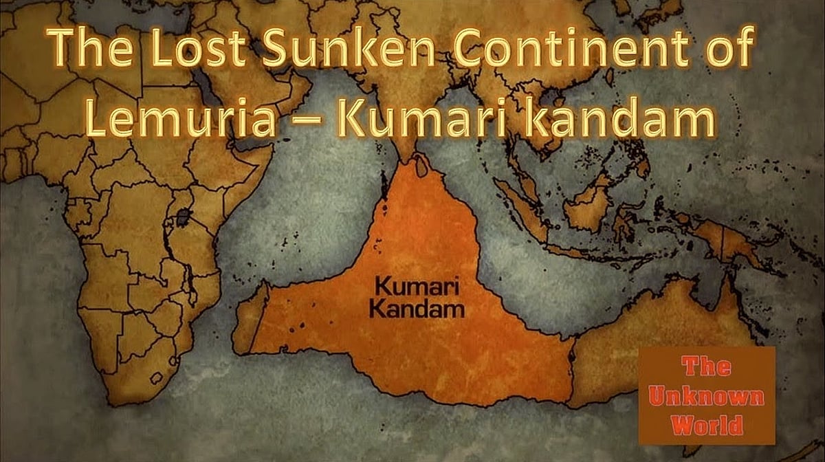 Lemuria Map In Tamil The Dravidian Fantasy As History And The Mythical Kumarikandam As Geography
